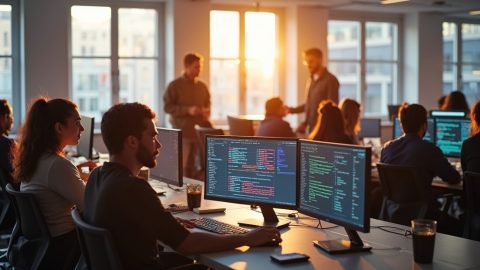 AI-gebruik techbedrijven Techbedrijven dwingen medewerkers AI te gebruiken