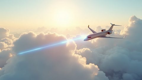 lasercommunicatie vliegtuig TNO brengt razendsnel internet naar vliegtuigen