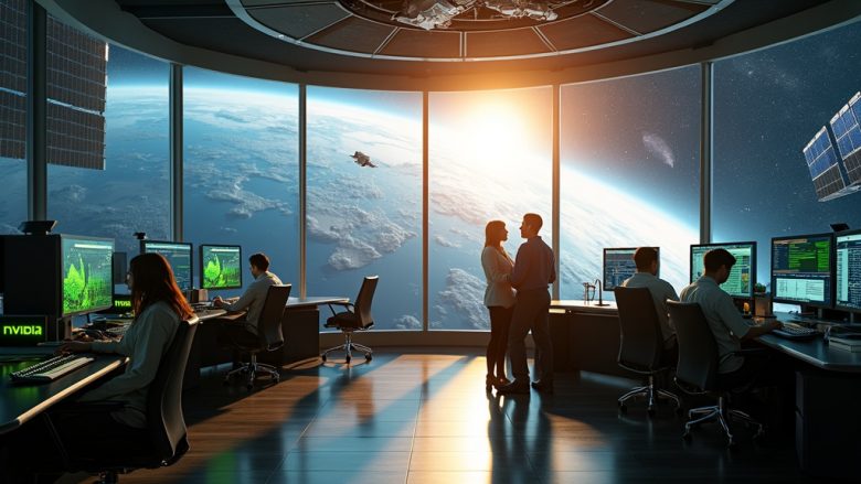 orbitale datacenters Nvidia lanceert chips voor datacenters in de ruimte