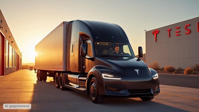 Tesla Semi Tesla Semi verovert harten van vrachtwagenchauffeurs