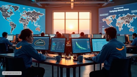 AWS Bahrein AWS Bahrein plat door droneaanval in Midden-Oosten