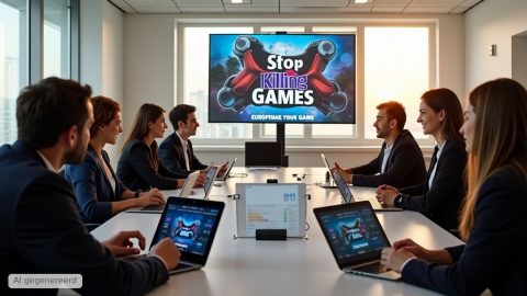 Stop Killing Games Stop Killing Games krijgt steun Europees Parlement