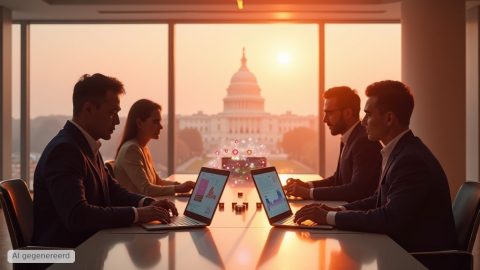 super-AI Anthropic Anthropic bespreekt super-AI met Witte Huis