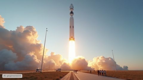 Starship V3 SpaceX lanceert Starship V3, maar verliest booster