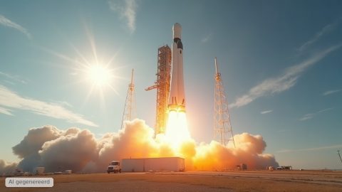 Starship V3 SpaceX lanceert nieuwe Starship V3 voor het eerst