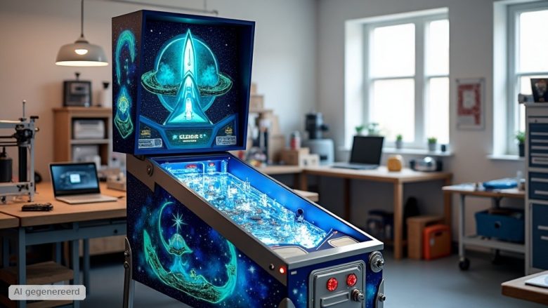 Space Cadet Pinball Windows 3D Pinball herboren als echte flipperkast