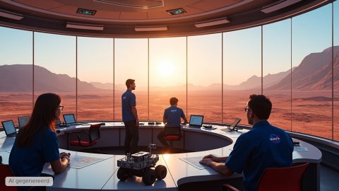Mars vroeg leven Marsoceaan bood ideale omstandigheden voor vroeg leven