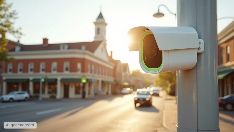 AI kentekenlezer AI-kentekenlezer verdeelt kleine stad over privacy