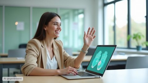 gebarentaal met AI Bredase studenten leren gebarentaal met AI