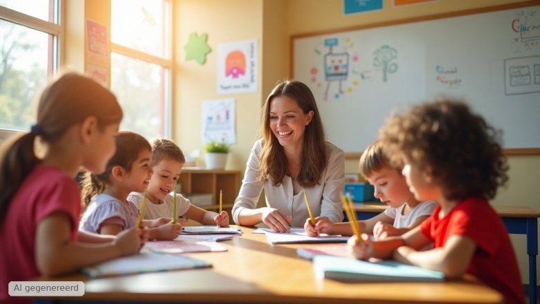 AI onderwijs Vakbond wil AI en schermtijd uit jonge klas