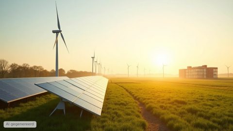 hernieuwbare energie Nederland groeit hardst in groene energie