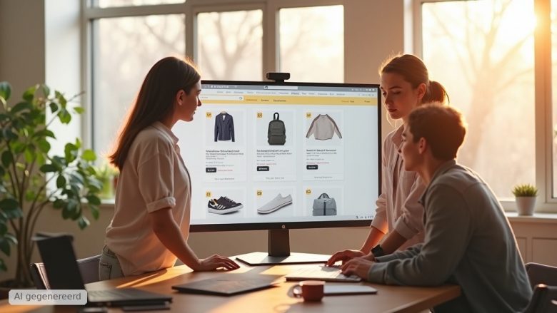 Amazon AI-afbeeldingen Amazon verplicht labels voor AI-nepmensen in productfoto's