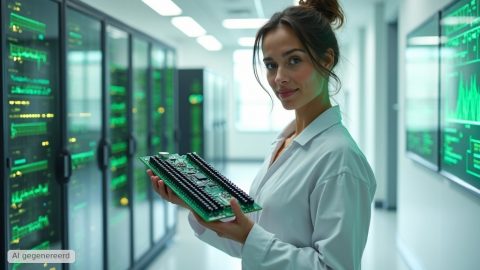 Blackwell-chips Chinees AI-lab traint model op verboden Nvidia-chips