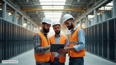AI-datacenters AI-bedrijven kapen duizenden elektriciens en timmerlieden weg