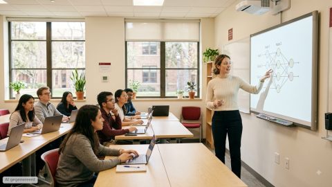AI in onderwijs Godmother van AI waarschuwt scholen voor groter risico